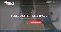 Desktop Screenshot of isea-lille.fr
